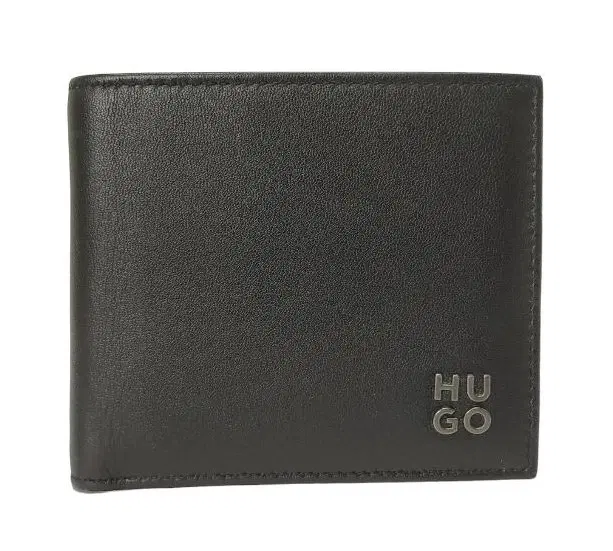 Hugo Boss Leather Wallet With Card Holder Set