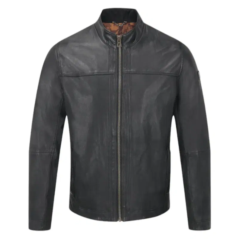 Boss Orange Men's Jips5 Leather Jacket