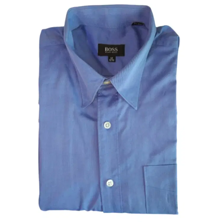 Hugo Boss Blue Shirt-Hover-Image