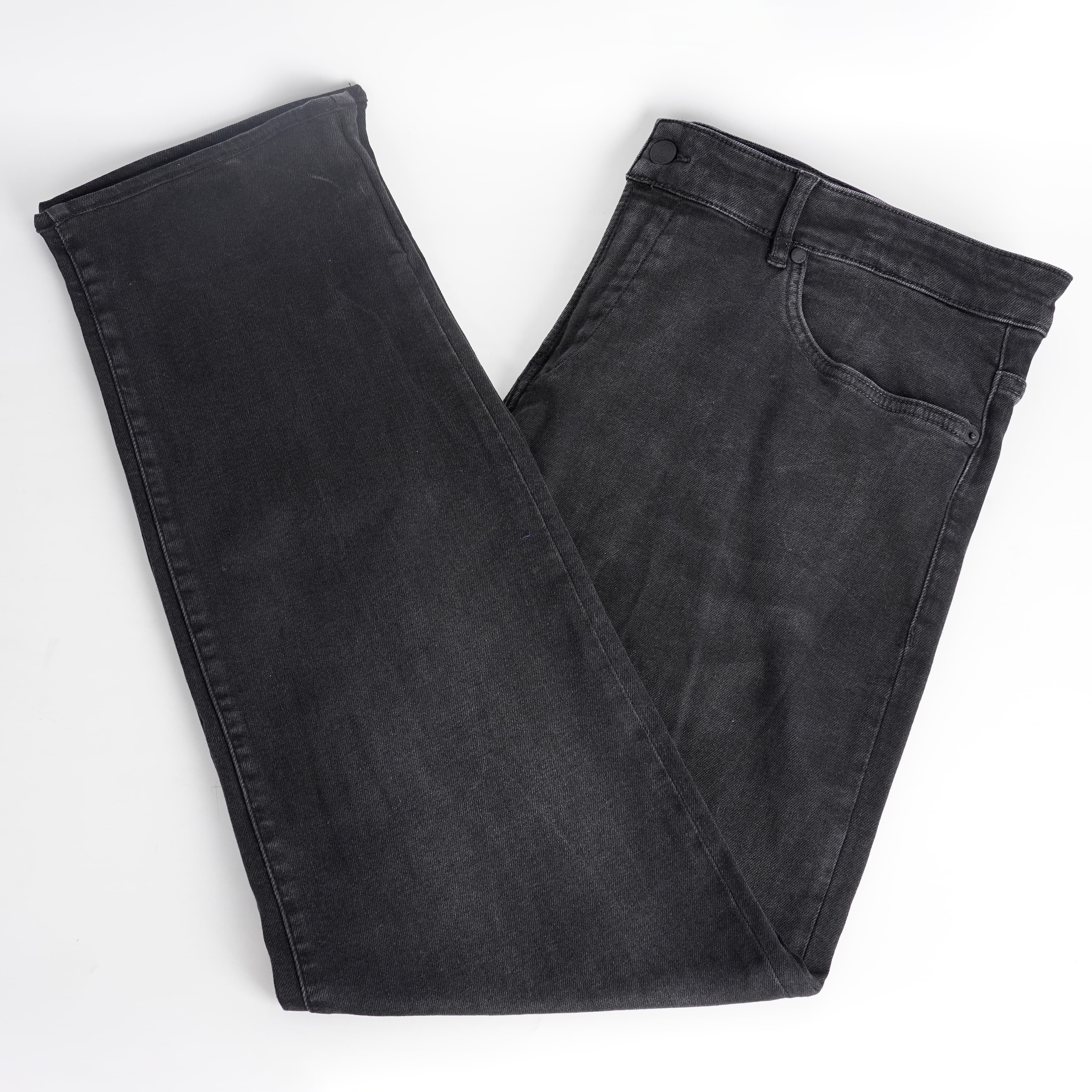 Boss Shaded Black Denim Slim Fit,Size 42