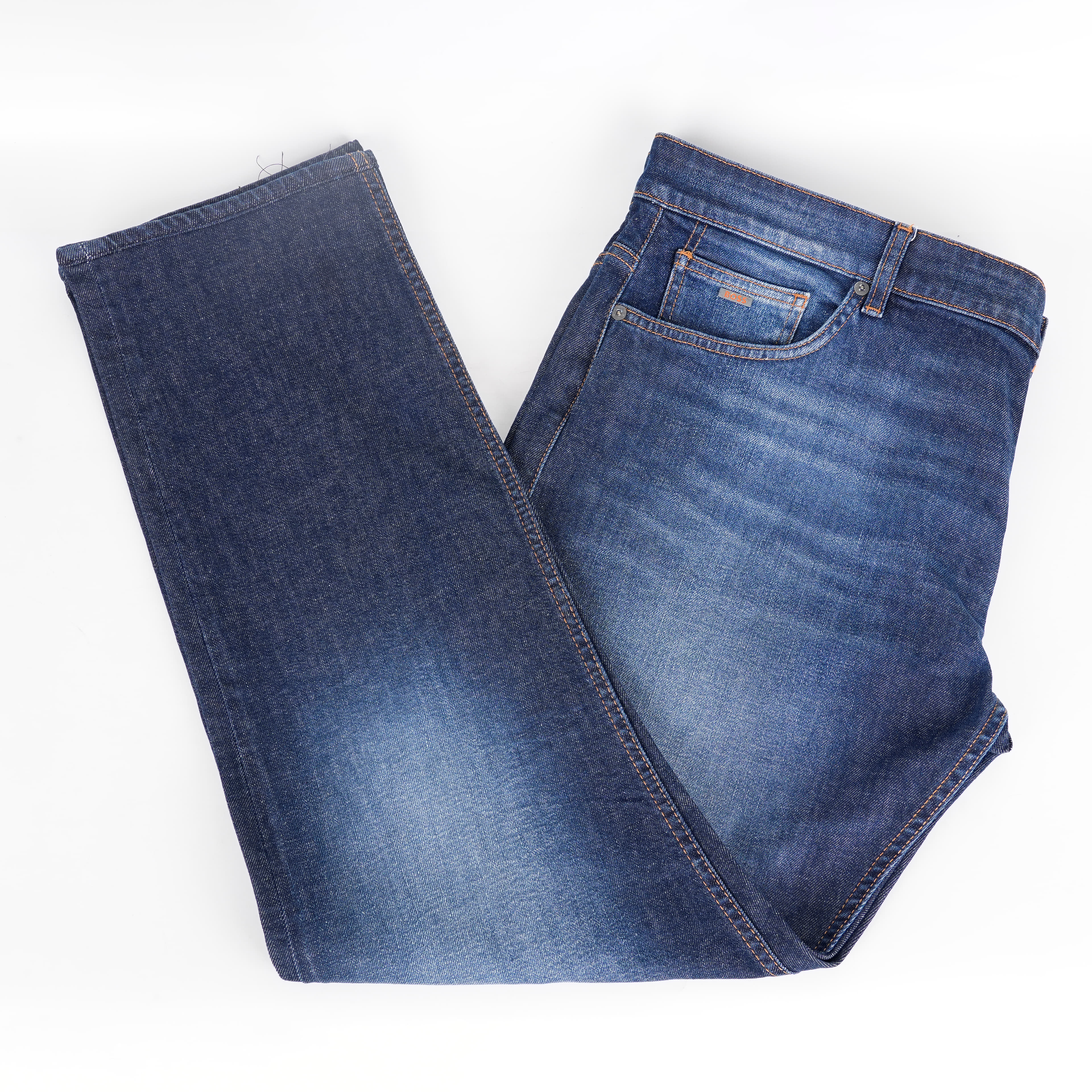 Boss Blue Denim Slim Fit, Size 42 (50506726)
