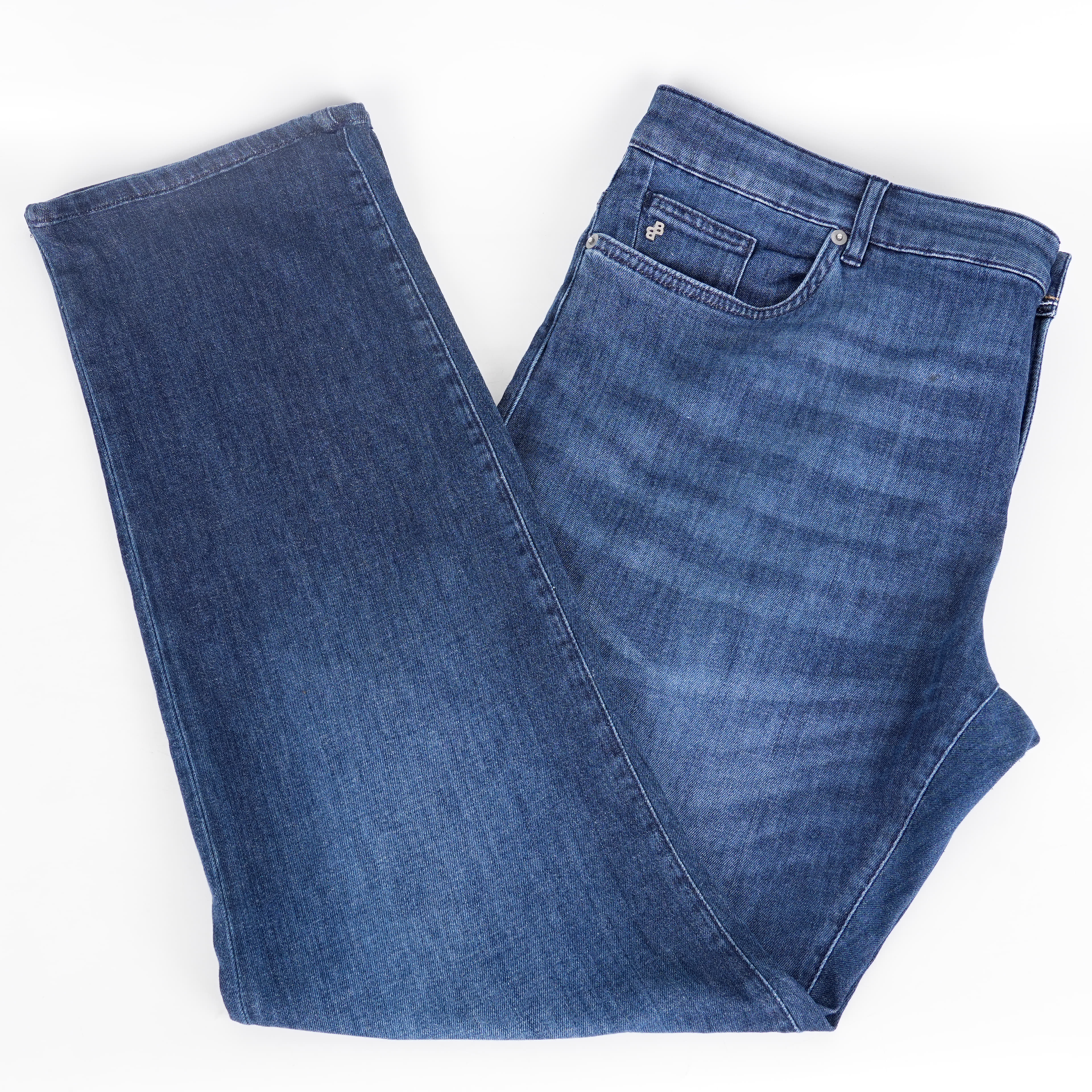 Boss Blue Denim Slim Fit, Size 42 (50496188)