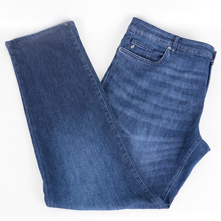 Boss Blue Denim Slim Fit, Size 42 (50496188)-Hover-Image