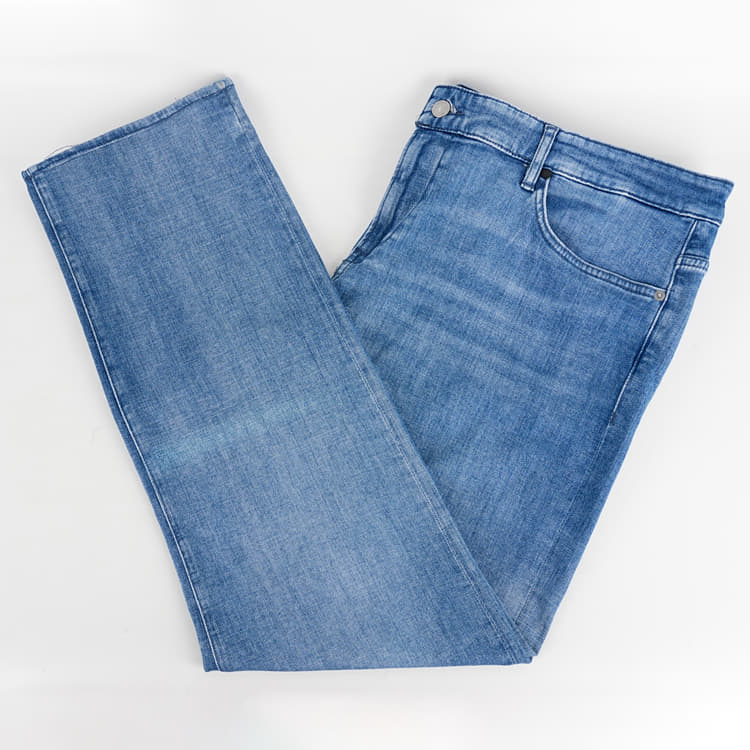 Boss Slim Fit Delaware Light Blue Denim, Size 42-Hover-Image