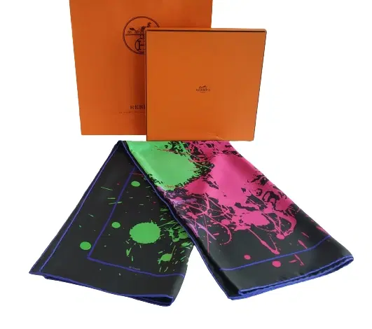 Hermes Cheval Surprise Silk Scarf-Hover-Image