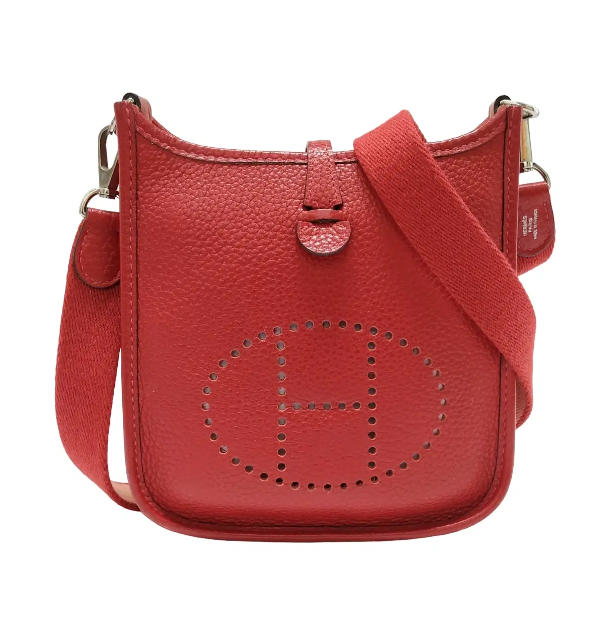 Hermes Clemence Evelyne TPM 16 Crossbody Bag