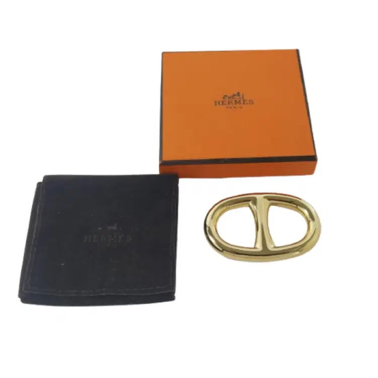 Hermes Chaine d Ancre Scarf Ring-Hover-Image