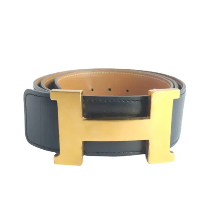 Hermes H Buckle Reversible Leather Belt-Hover-Image