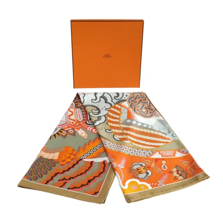 Hermes Duo Cosmique scarf 90-Hover-Image