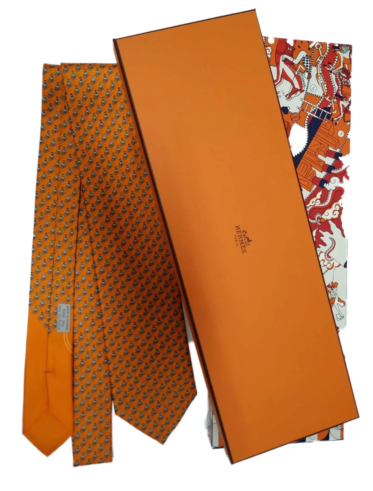 Hermes Silk Tie