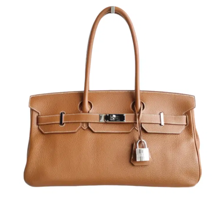 Hermes Taurillon Clemence JPG Shoulder Birkin 42 Bag-Hover-Image