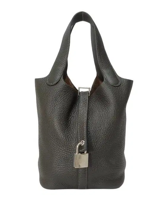 Hermes Picotin 18 Black Taurillon Clemence PHW