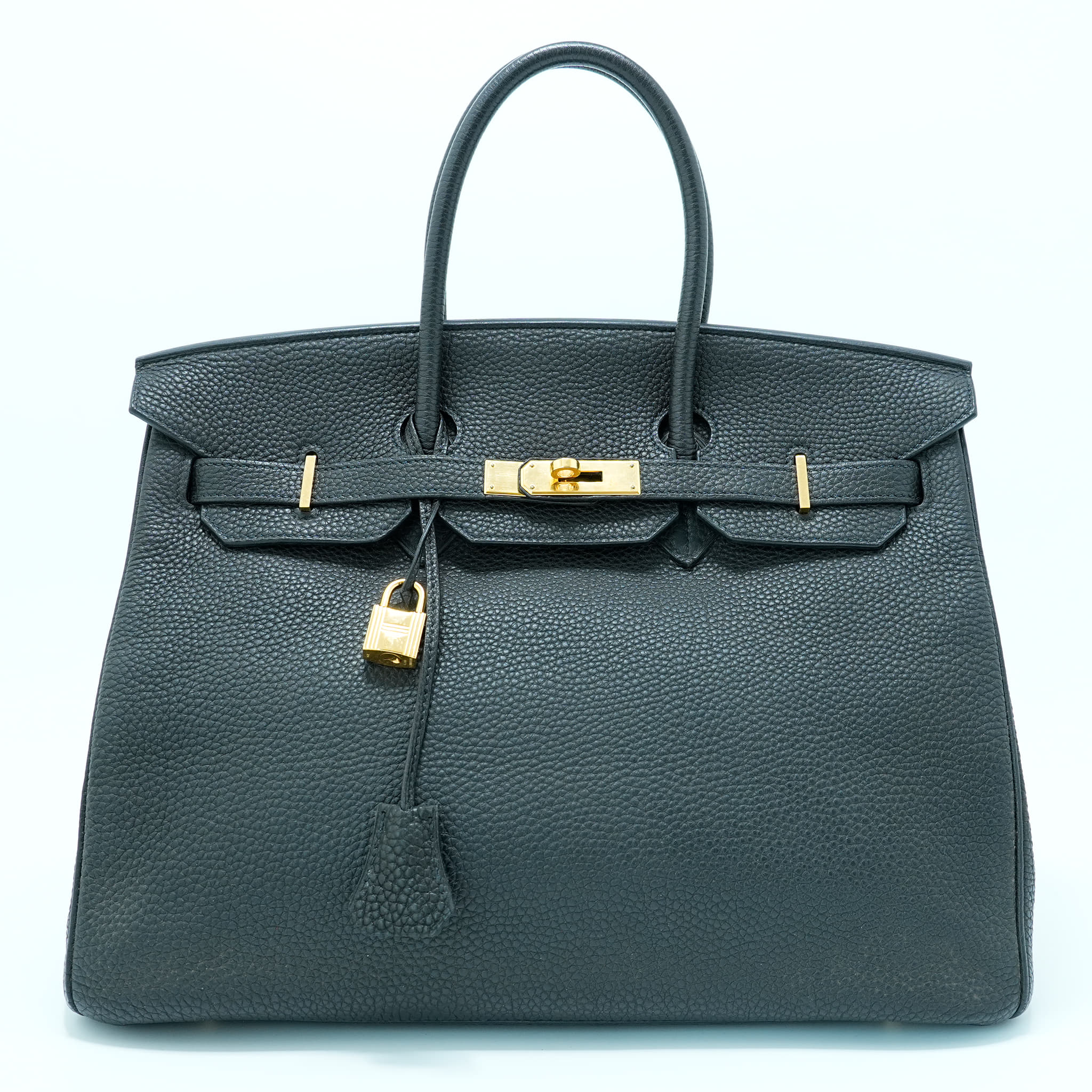 Hermes birkin 35 black togo GHW