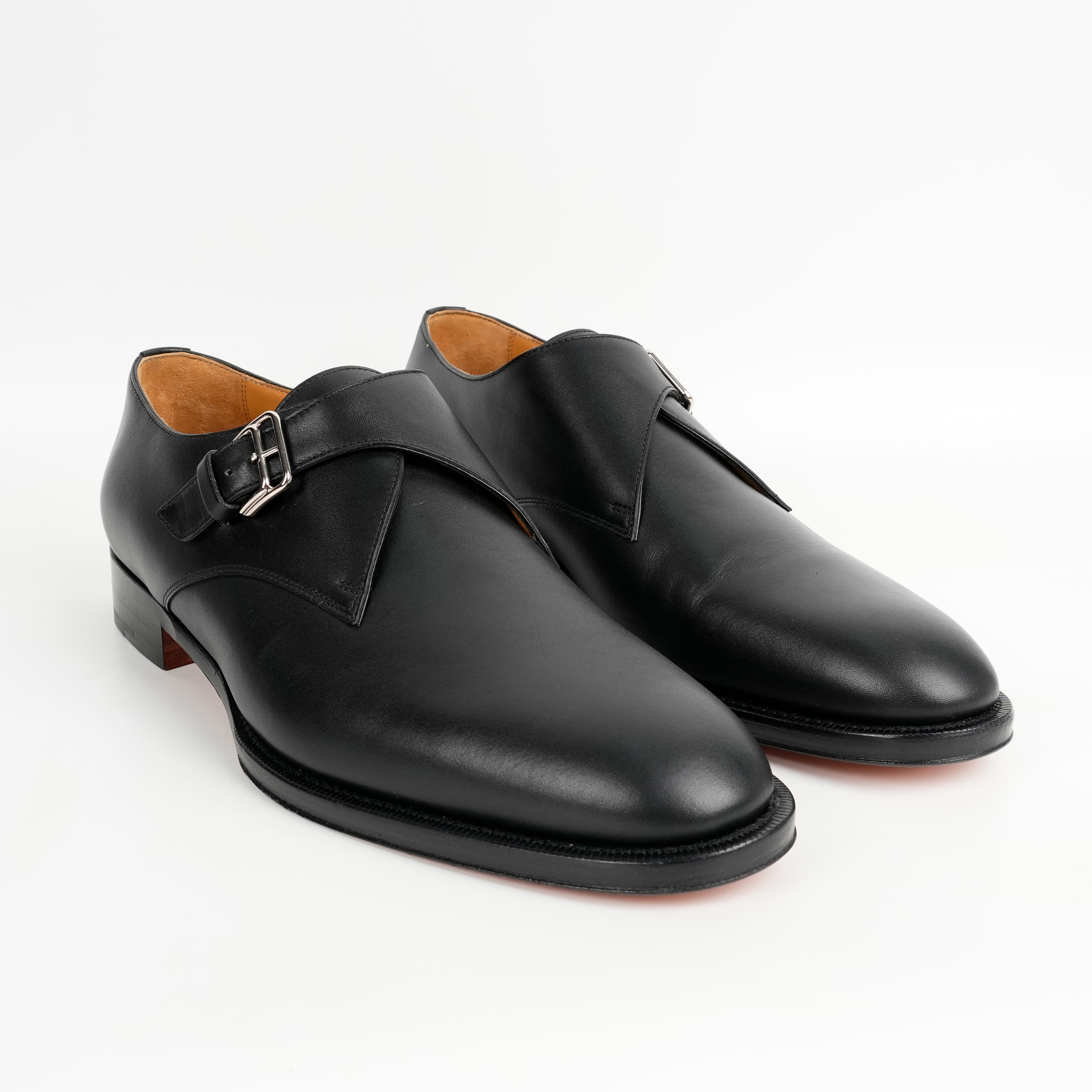 Size 44.5 - Hermes Black Loafers
