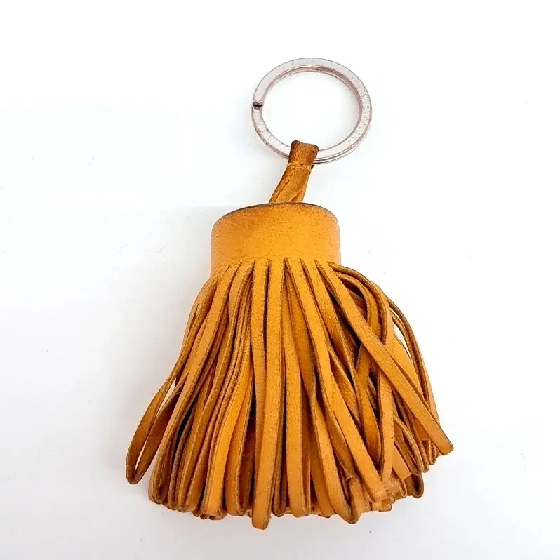 Hermes Carmen tassel keyring