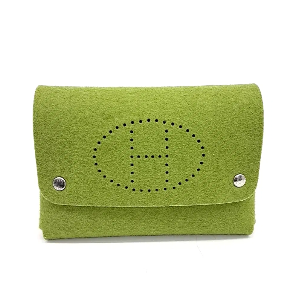 Hermes felt pouch