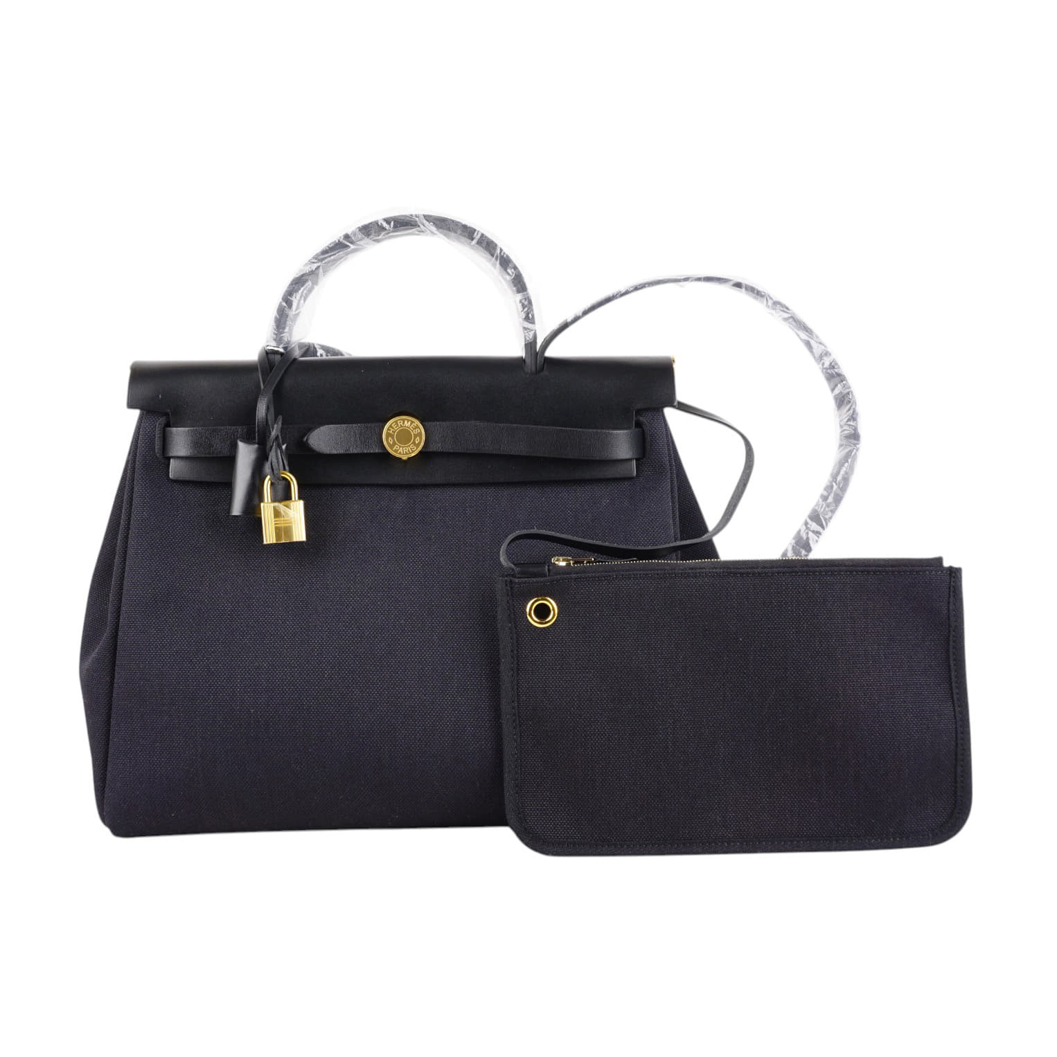 Hermes Herbag 31 Noir GHW