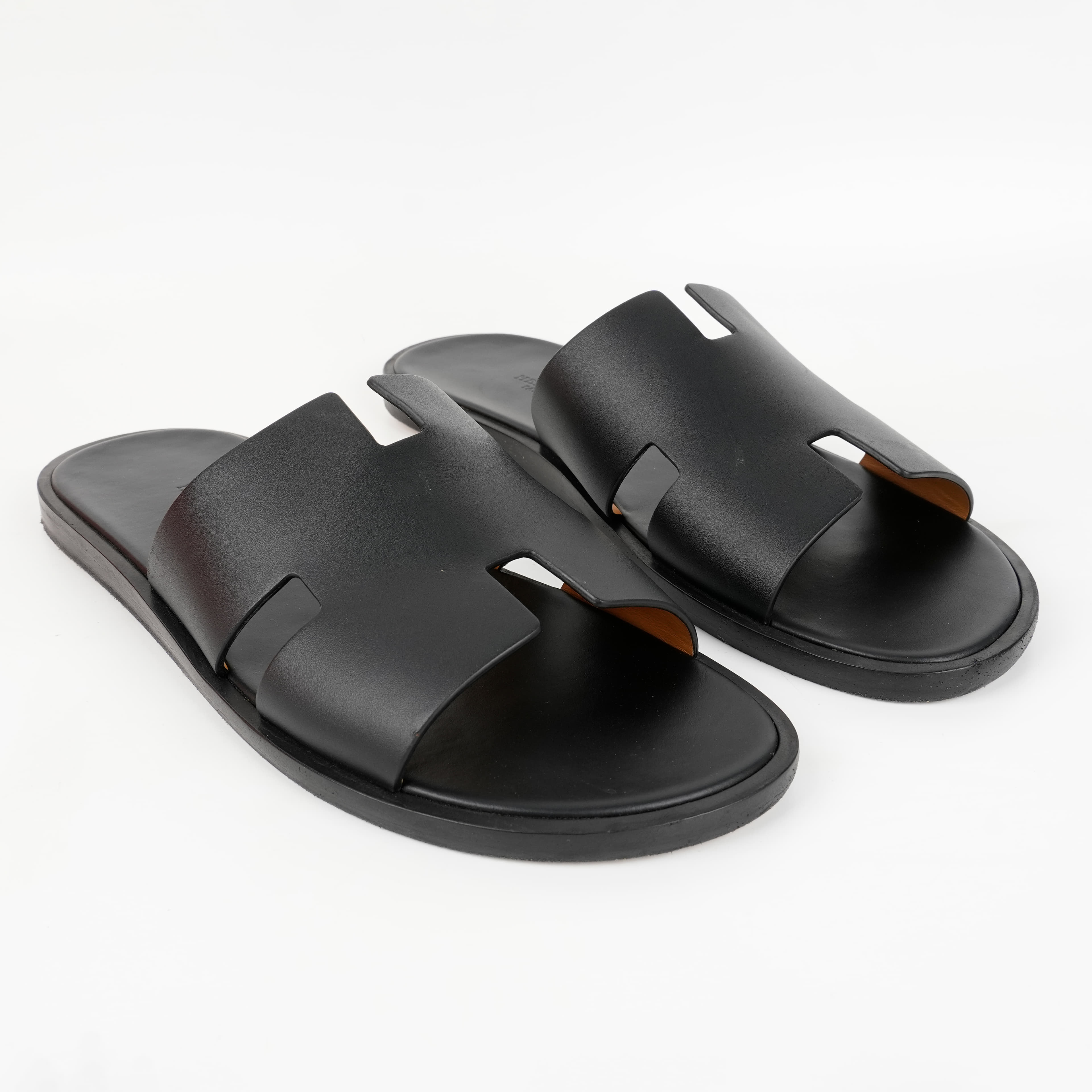  UK 8 - Hermes Izmir Sandal In Noir