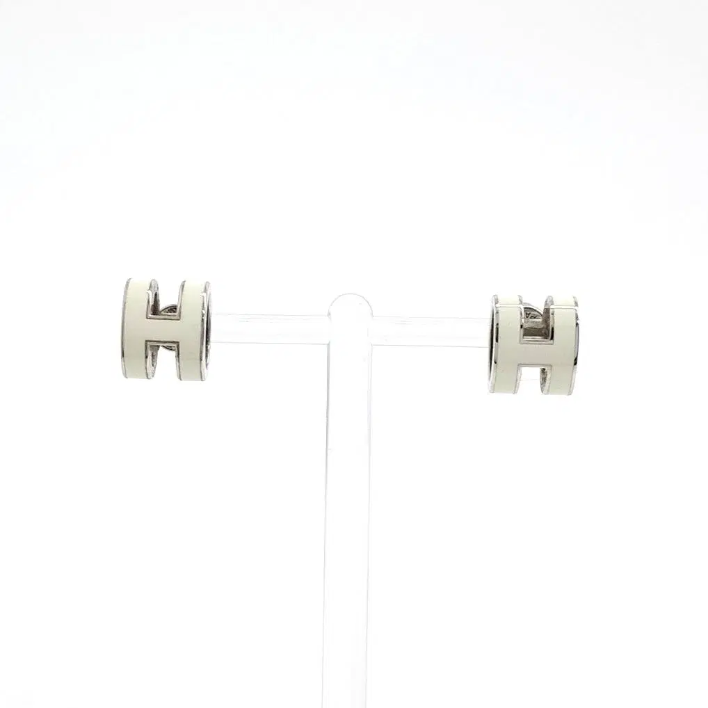 Hermes Pop H logo earrings