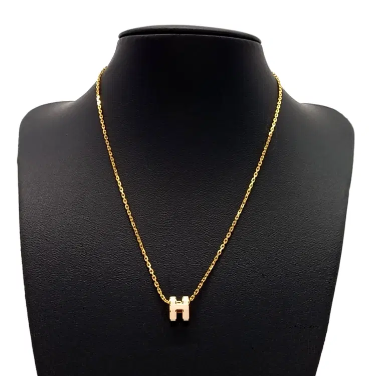 Hermes Pop H Mini Necklace-Hover-Image