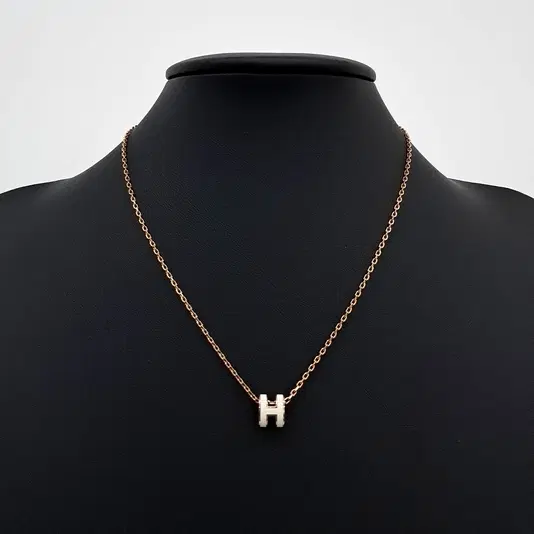 Hermes Pop H Mini Necklace-Hover-Image