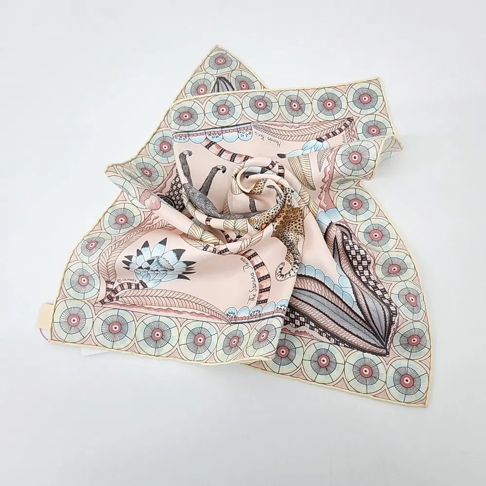 Hermes silk petite scarf