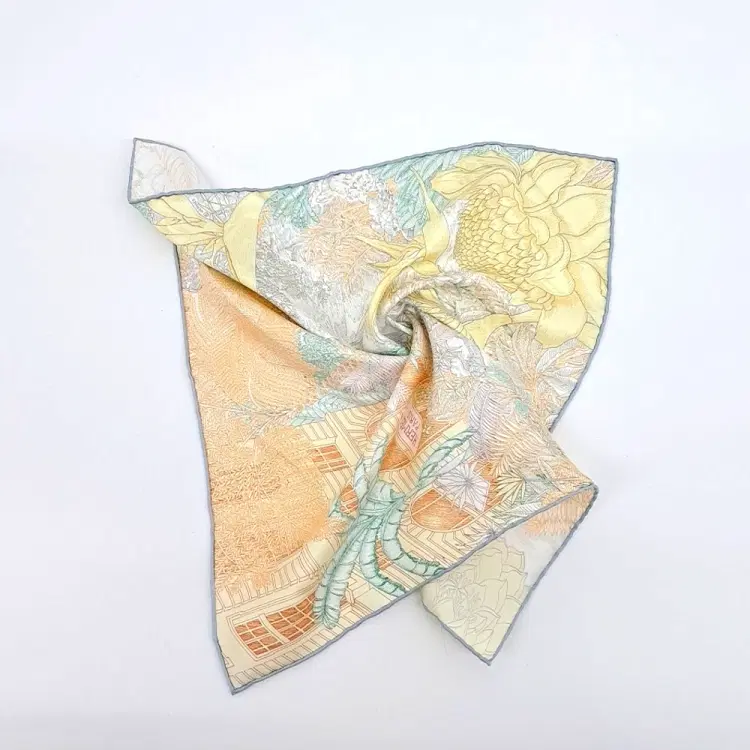 Hermes silk petite scarf-Hover-Image