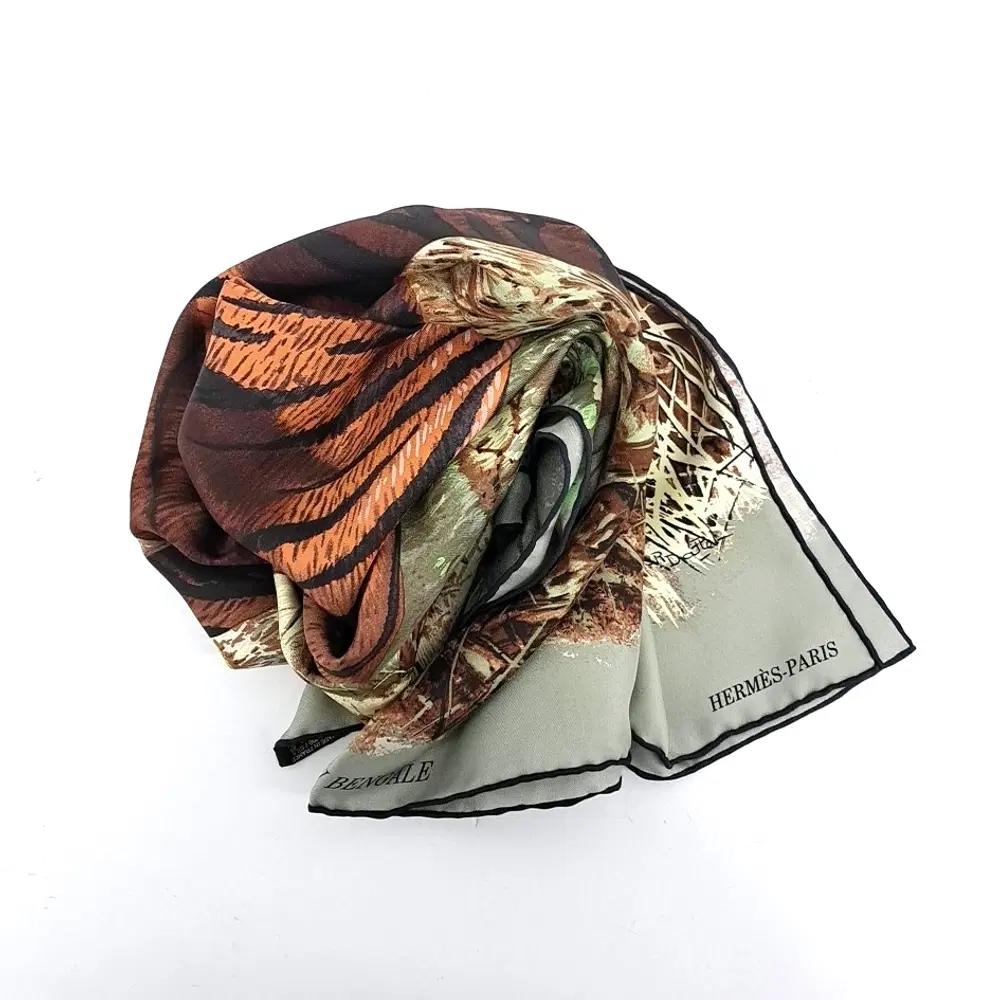 Hermes silk scarf