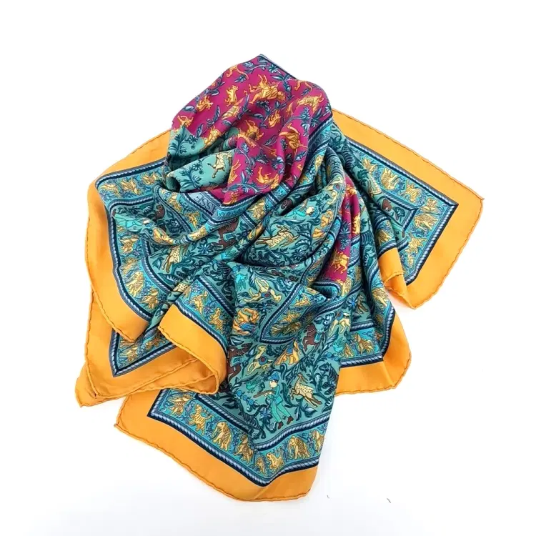 Hermes silk scarf-Hover-Image