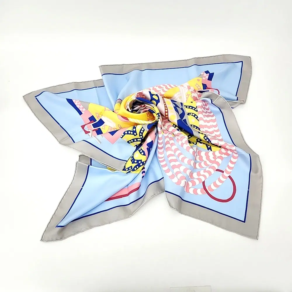 Hermes silk scarf