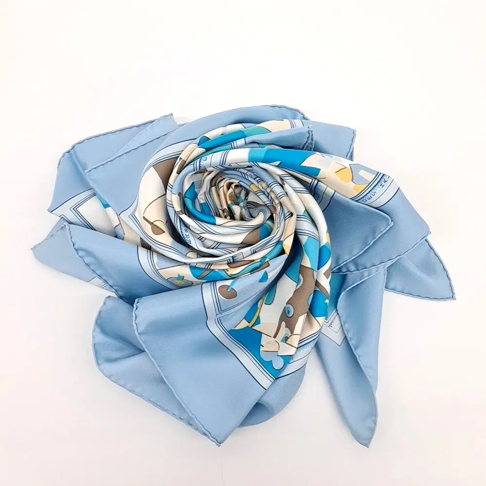 Hermes silk scarf