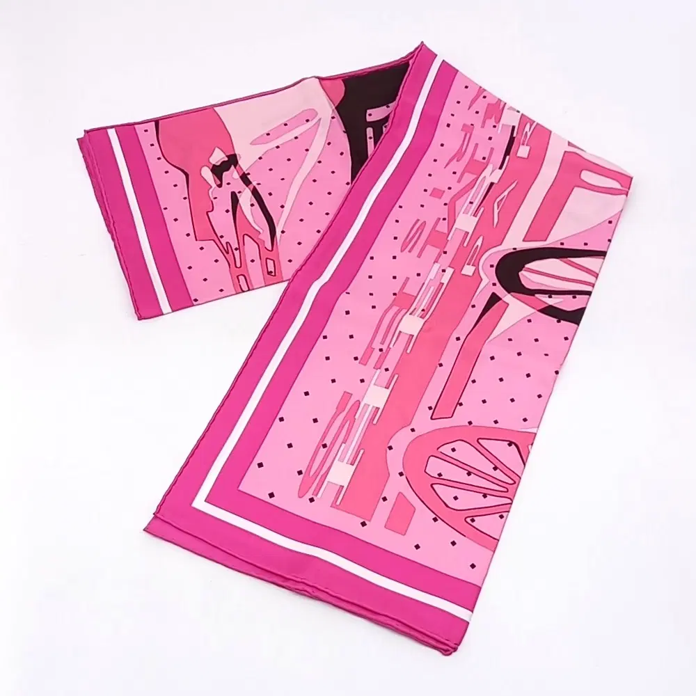 Hermes silk scarf