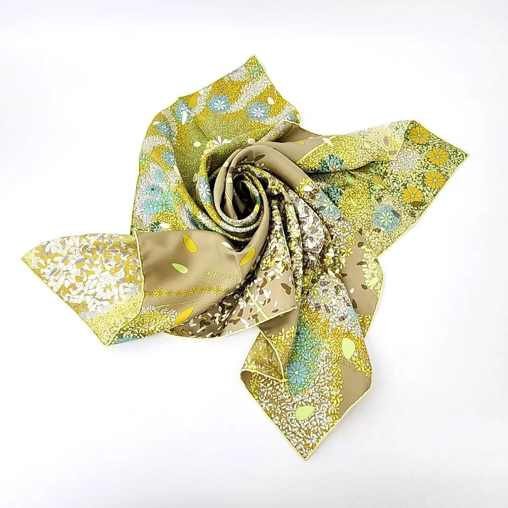 Hermes silk scarf