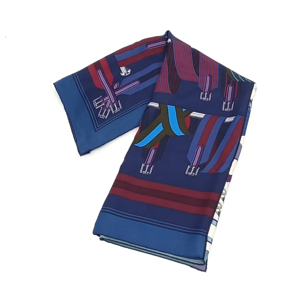 Hermes silk scarf