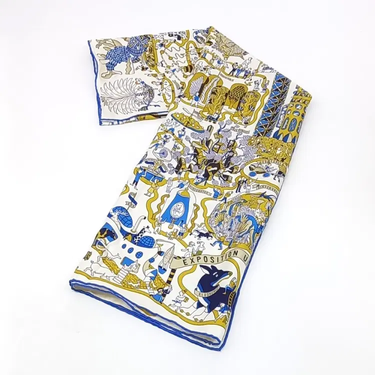 Hermes silk scarf-Hover-Image