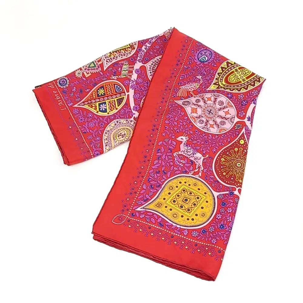 Hermes silk scarf