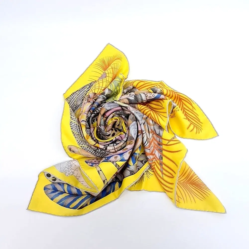Hermes silk scarf