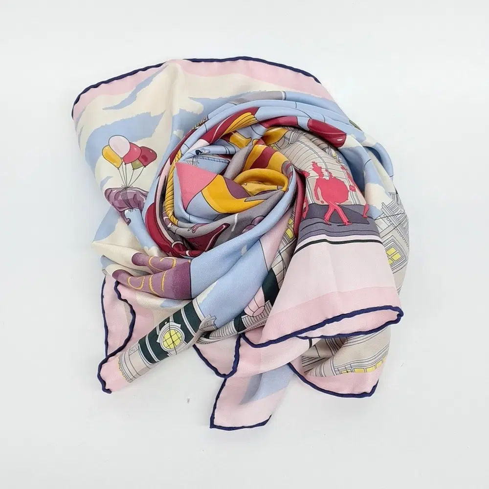 Hermes silk scarf