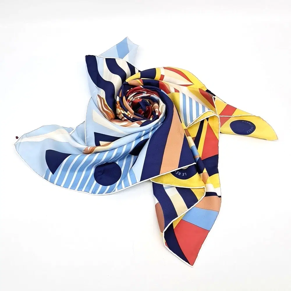 Hermes silk scarf