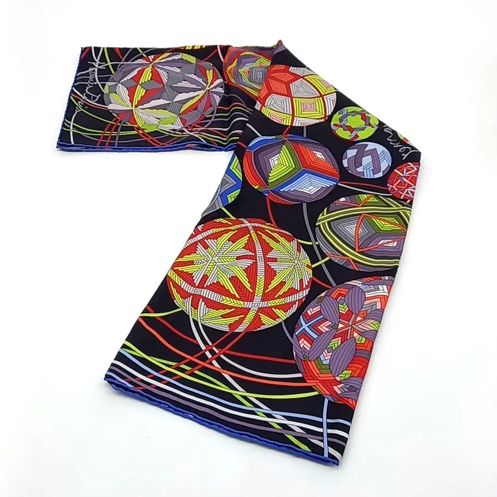 Hermes silk scarf