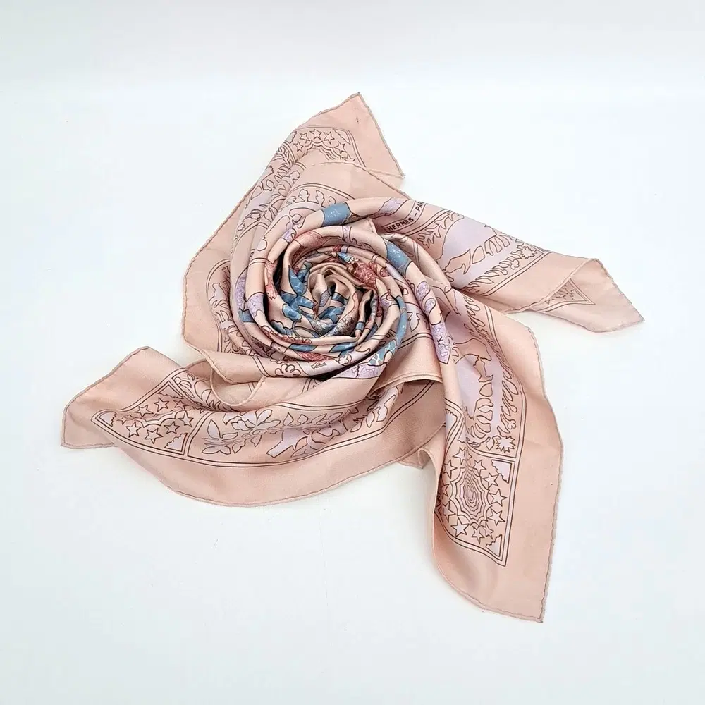 Hermes silk scarf