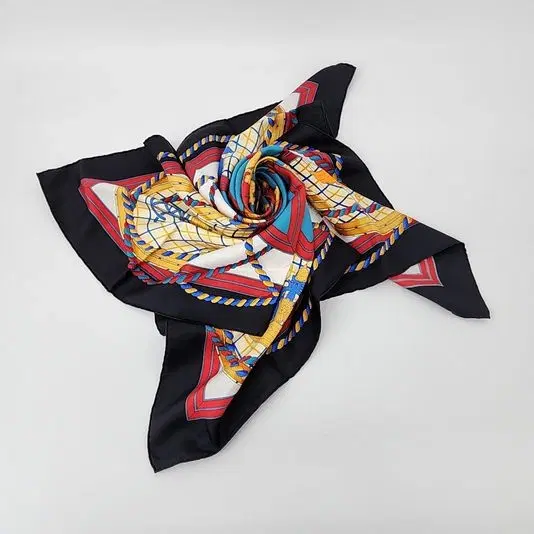Hermes silk scarf