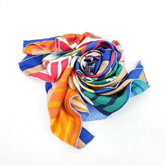 Hermes silk scarf