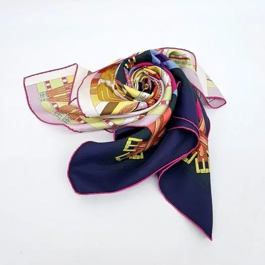 Hermes silk scarf