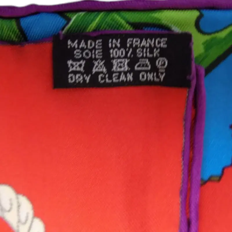 Hermes Red Cuivrerie Scarf