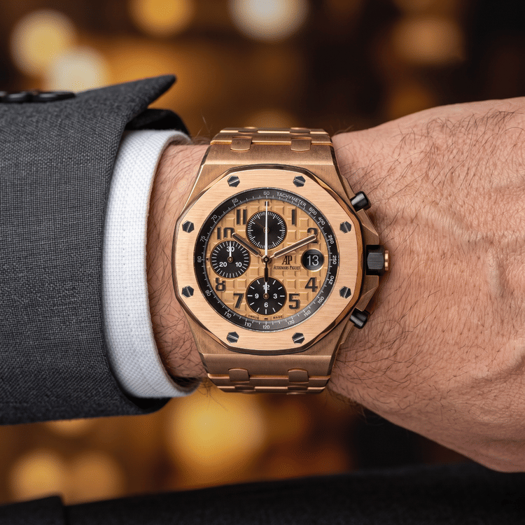 Audemars Piguet Royal Oak Offshore 42 MM Chronograph Rose Gold Automatic-Hover-Image