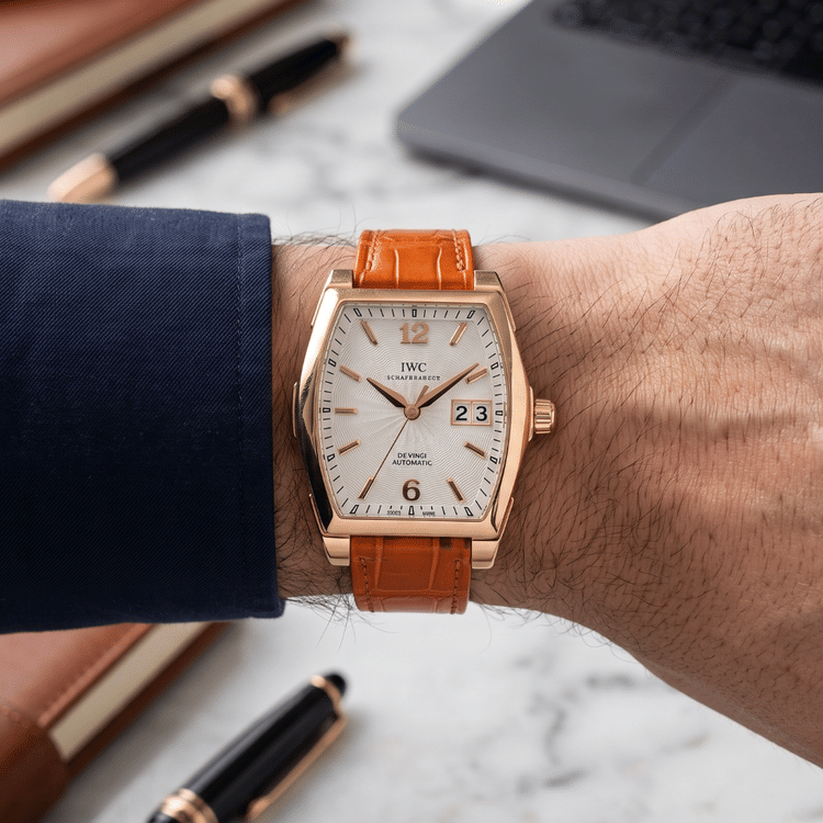 IWC Da Vinci 18K Rose Gold Automatic Watch IW452307-Hover-Image