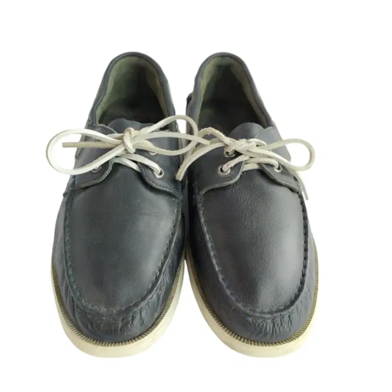 Hackett London Black Leather Deck Boat Shoe