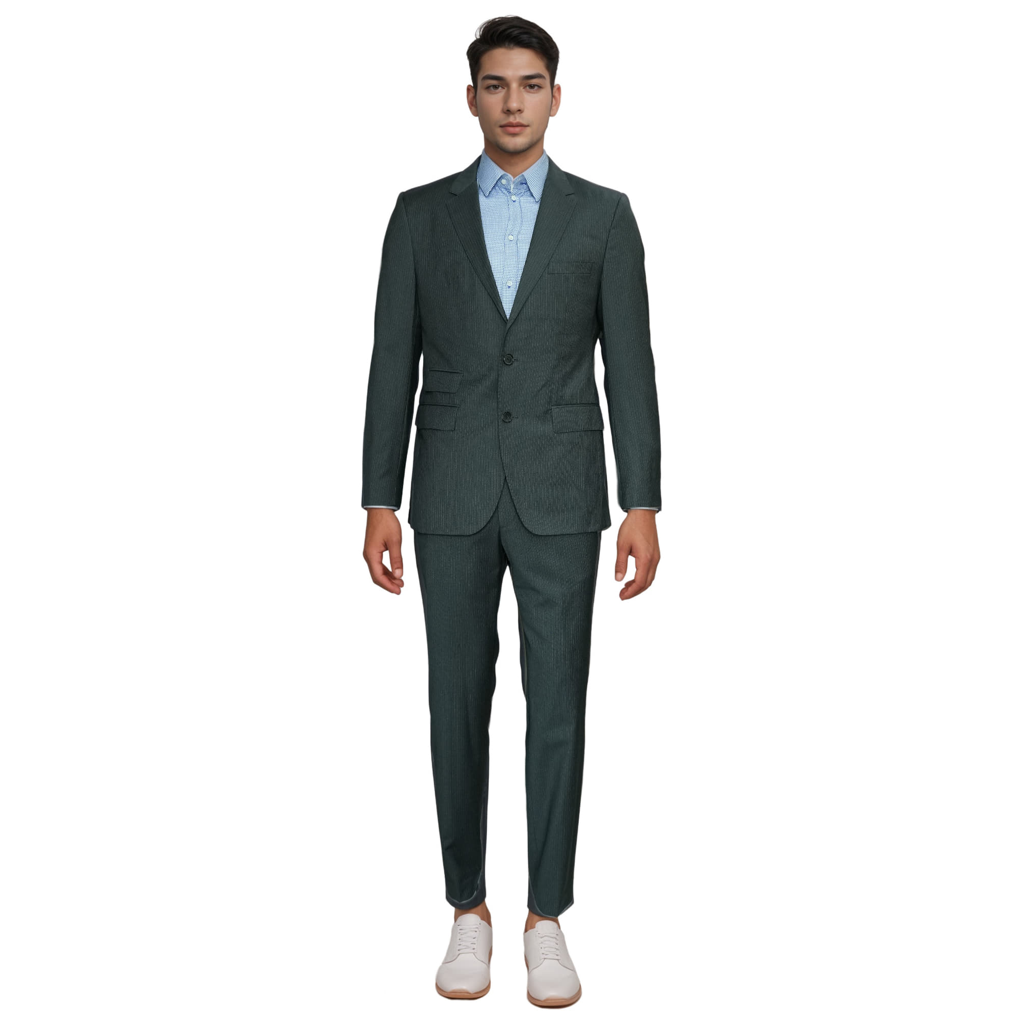 Hugo Boss Aiko Heise Dark Grey Suit