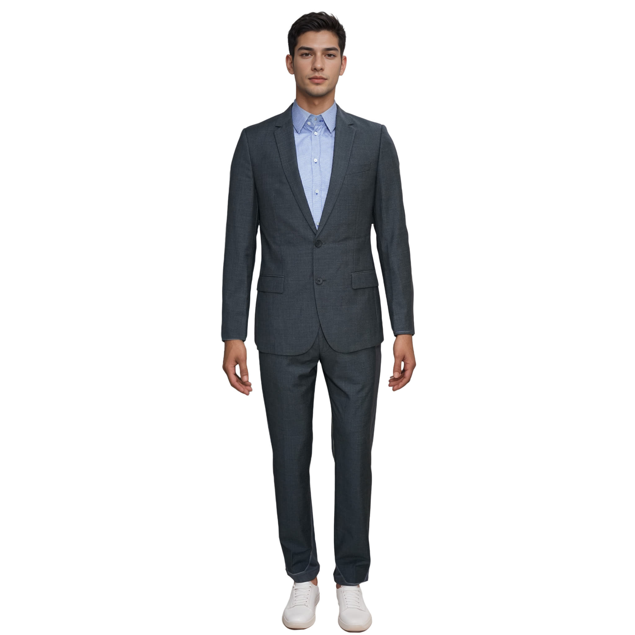 Hugo Boss Amaro Heise Dark Grey Suit
